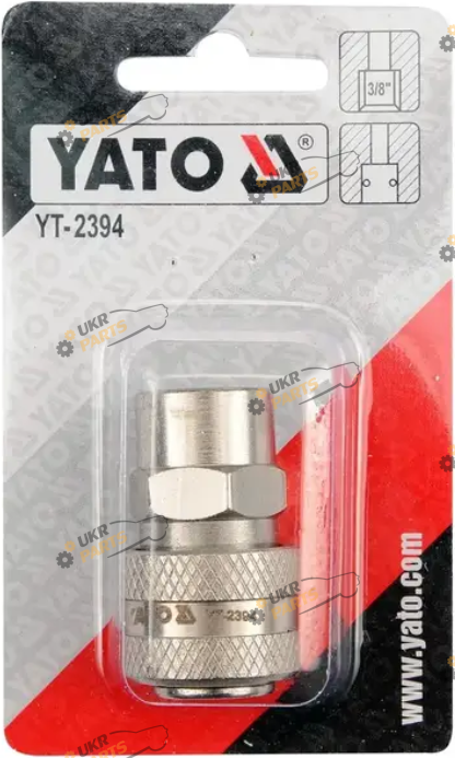 Быстроразъемное соединение Yato с внутр. резьбой Ø= 3/8