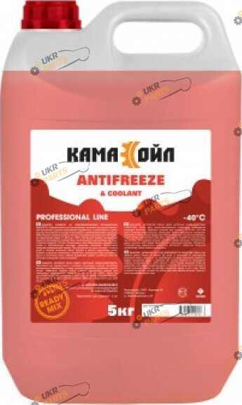 Антифриз Kama G12 красный 5 л (3516)