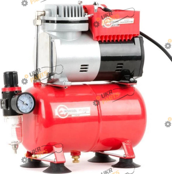 Intertool Безмасляний компресор 3 л, 0.3 кВт, 220 В, 3.2 атм, 50 л/хв (PT-0001)