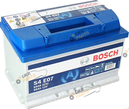 Автомобильный аккумулятор Bosch S4 EFB 65 Ач (0092S4E070)