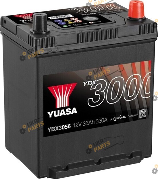 Автомобильный аккумулятор Yuasa SMF Battery Japan 36 Ач (YBX3056)