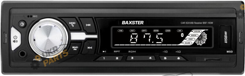 Бездисковая автомагнитола Baxster BSF-143 white (29891)