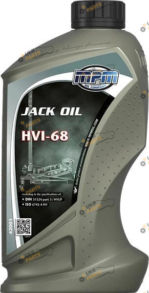 Масло гидравлическое MPM Oil Hydraulic HVI 68 1 л (42001)