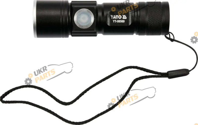 Ручной фонарь Yato Power Led XTE CREE 5 Вт шнурок (YT-08569)