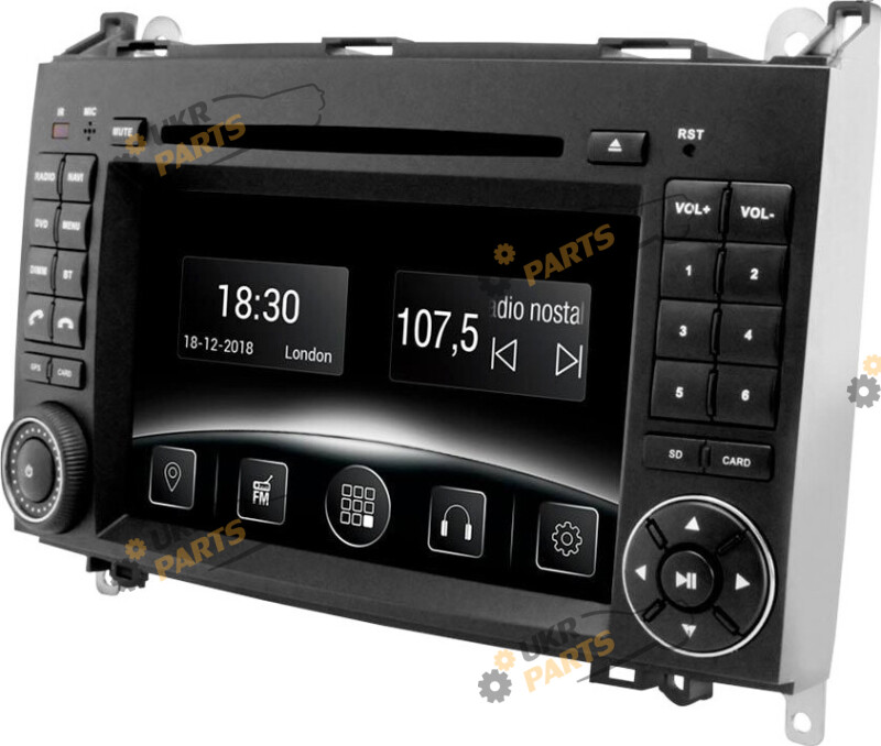 Штатная автомагнитола Gazer CM6007-W169 Mercedes-benz (25024)