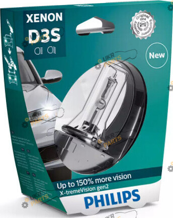лампа Ксенон Philips X-tremeVision gen2 D3S 4800 K (PS 42403 XV2 S1)