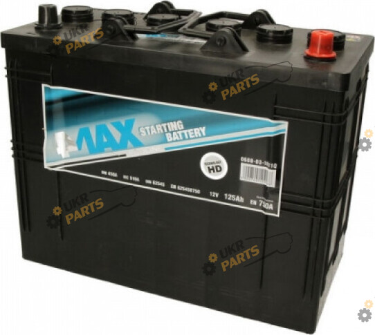 Грузовой аккумулятор 4Max HD, 750 А 125 Ач (BAT125750RHD4MAX)
