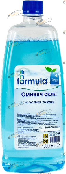 Жидкость омывателя готовая зимняя EcoFormula Морской бриз -10°C 1 л (Обзор -1 -10)