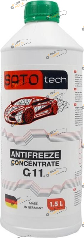 Концентрат антифриза Sato Tech G11 зелёный 1.5 л (G1101G)