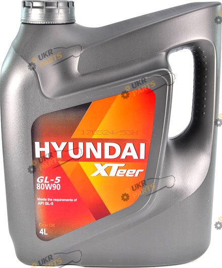 Масло трансмиссионное Hyundai/Kia XTeer Ultra HD 80W-90 4 л (1041422)