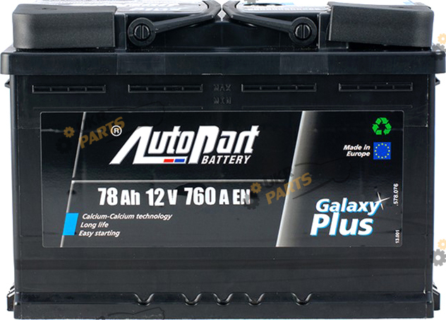 Автомобильный аккумулятор AutoPart Euro Plus 78 Ач (ARL078-037)