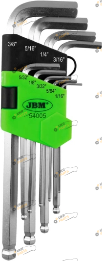 Набор шестигранников JBM 9 шт (54005)