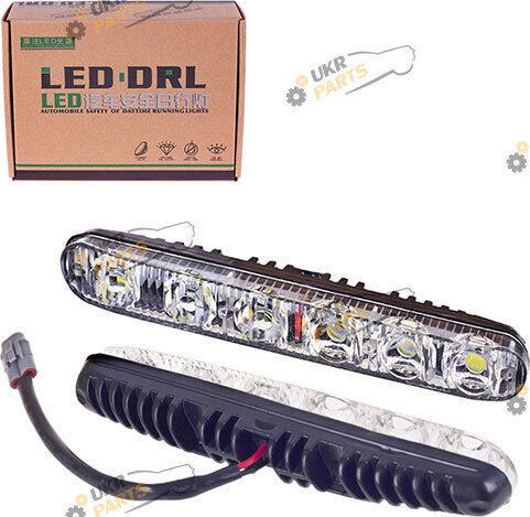 Дневные ходовые огни Pulso XS-006 6 LED с поворотом (48709)