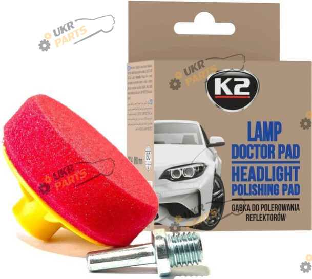 K2 Губка Lamp Doctor Pad для полірування фар (K533)