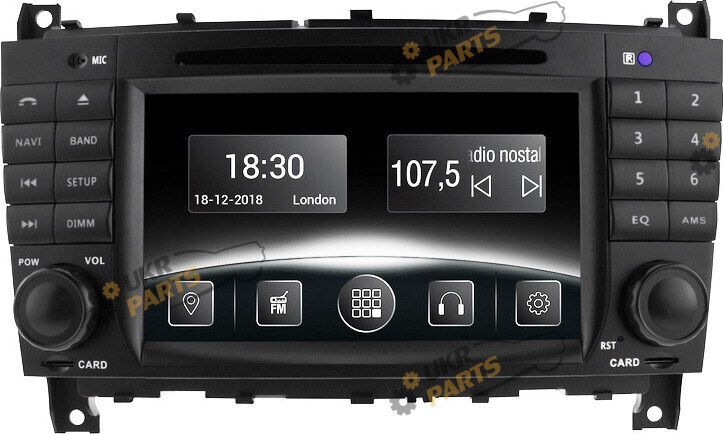 Штатная автомагнитола Gazer CM6007-W203 Mercedes-benz (25086)