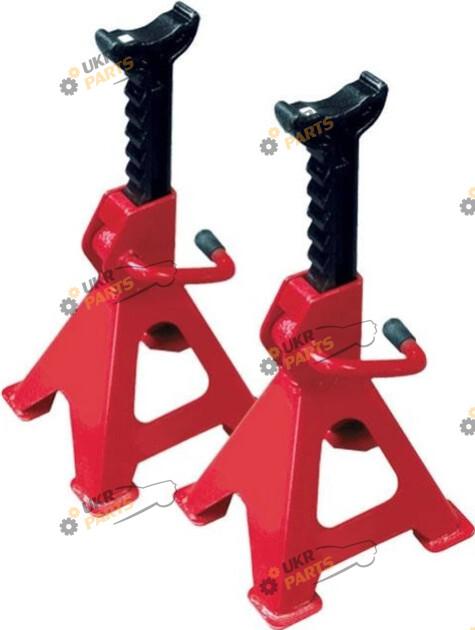 Домкрат Intertool 6 т, 390-608 мм, уп. 2 шт Стойка-поддомкратник (GT0405)