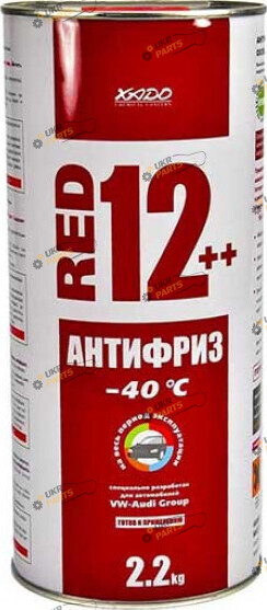 Антифриз Xado Red 12+ красный 2 л (XA 50207)