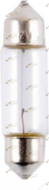 Лампочка салона SOLAR C10W T11x37 12V (1258)
