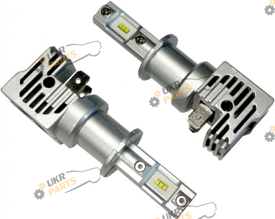LED лампа HeadLight M3 (Pk22s) 55W 9-32V 6000K с активным охлаждением H3 55 Вт (00-00017216)