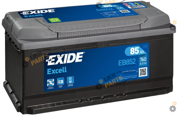 Автомобильный аккумулятор Exide Excell 85 Ач (EB852)