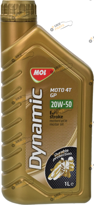 Моторное масло MOL DYNAMIC MOTO 4T GP 20W-50 1 л (13301128)