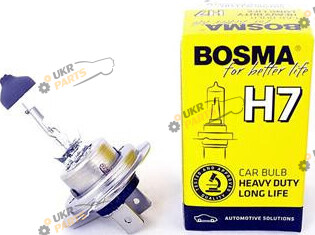 Галогеновая лампа Bosma LONG LIFE HEAVY DUTY H7 1 шт (6777)