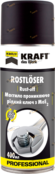 Жидкий ключ Kraft MoS2 0.4 л (KF004)