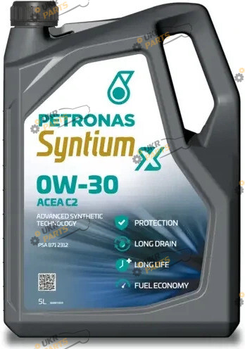 Моторное масло Petronas SYNTIUM X 0W-30 5 л (70981M12EU)