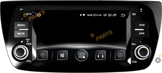 Штатная автомагнитола Gazer CM5006-152 Fiat (26997)