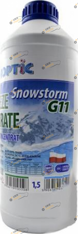 Концентрат антифриза Synoptic Snowstorm G11 синий 1.5 л (28446)