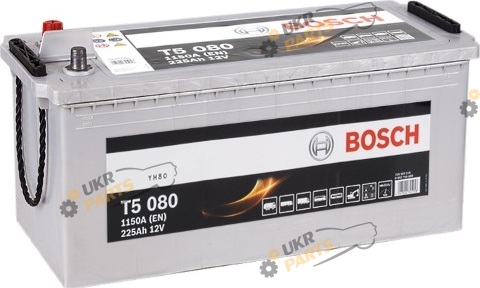 Грузовой аккумулятор Bosch T5 HDE 1150 А 225 Ач (0092Т50800)