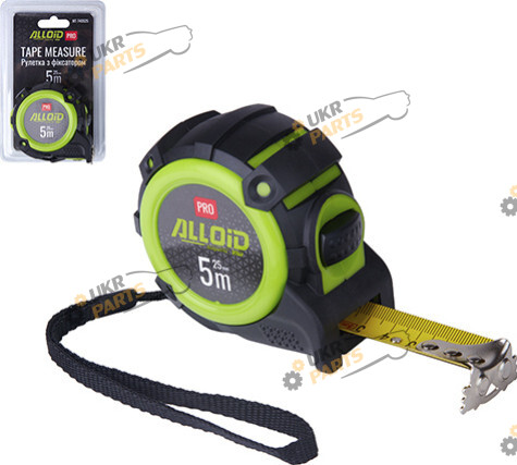 Рулетка Alloid з автостопом Mt-740525 5м (Mt-740525)