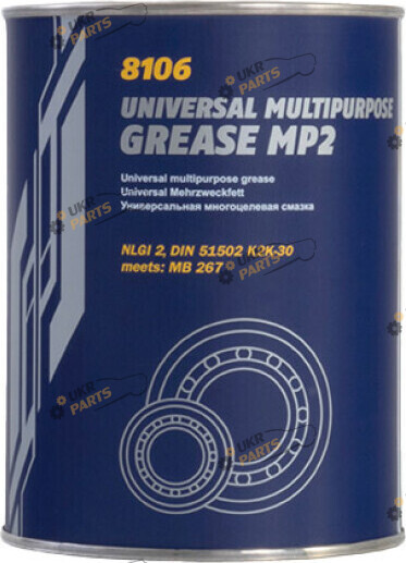 Универсальная смазка Mannol MP-2 Universal Mehrzweckfett 0.8 л (8106)