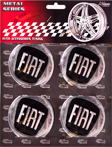 Эмблема на колпак SJS Ø 60мм (4 шт.) Fiat (42260)