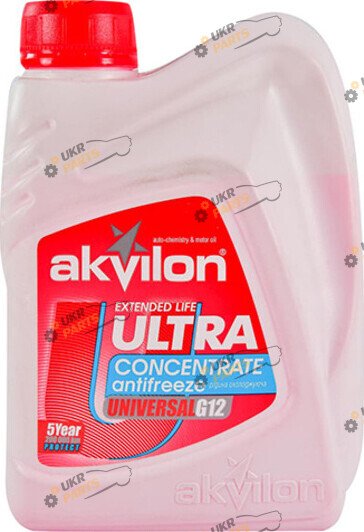 Концентрат антифриза Akvilon G12 красный 1 л (AKVILONANTCONCR1KG)