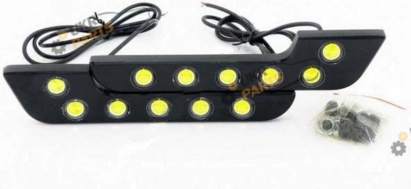 Дневные ходовые огни Китай DRL-JH-777 - 6 диодов 0,5w Г-образной формы (11000830)