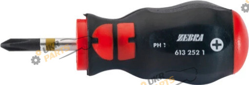 Отвертка Wurth з круглим лезом, коротка викрутки-PH-KNIRPS-PH2X25 (06132522)