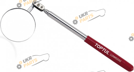 Зеркало телескопическое Toptul d 57мм 283-420мм (JJAM0242)