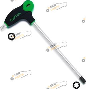 Г-образный ключ TORX Toptul T45 1 шт (AIED4527)