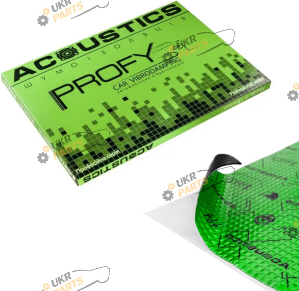 Виброизоляция ACOUSTICS Profy 700x500 мм 4 мм (Profy 4 мм 700x500 мм)