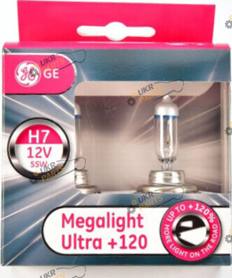 Галогеновая лампа General Electric Megalight Ultra 120 H7 2 шт (58520SNU.2D)