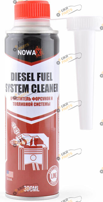 Промывка двигателя для дизеля NOWAX Diesel Fuel System Cleaner 0.3 л (NX30840)