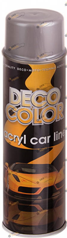 Аэрозольная краска Deco Color акрилова /срiбний 500 мл (720453)