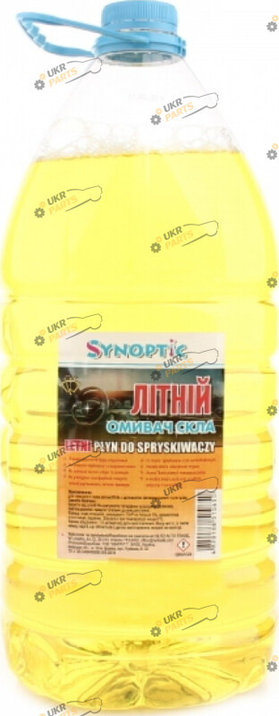 Жидкость омывателя готовая летняя Synoptic лимон 5 л (26279)