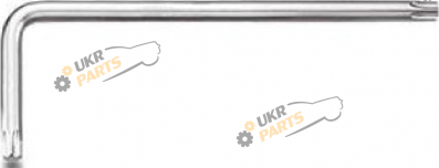 Ключ шестигранный Toptul T27 1 шт (AIAS2708)