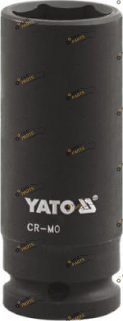 Головка торцевая удлиненная Yato квадрат 1/2