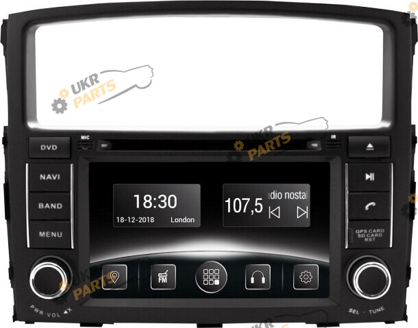 Штатная автомагнитола Gazer CM5007-V8W Mitsubishi (27305)