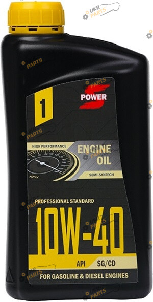Моторное масло S-power Standart 10W-40 1 л (SP10W401LCAN)