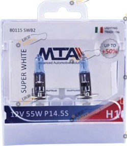 Галогеновая лампа MTA High Quality H3 1 шт (80315 HBC1)
