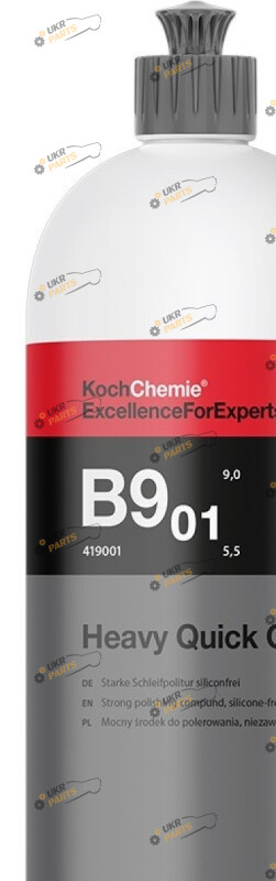 Паста для полировки Koch Chemie Heavy Quick Cut B9.01 1 л (419001)